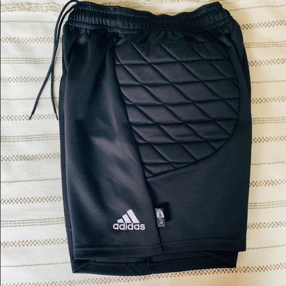 adidas padded goalkeeper shorts